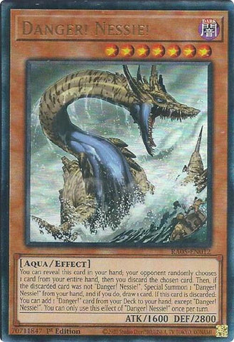 Danger! Nessie! (Ultimate Rare) [RA05-EN012] Ultimate Rare