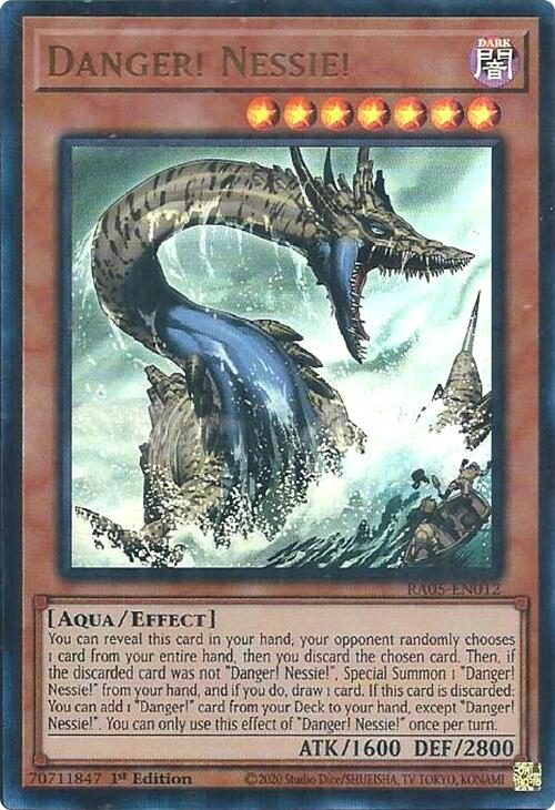 Danger! Nessie! (Ultra Rare) [RA05-EN012] Ultra Rare