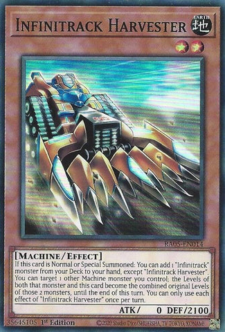 Infinitrack Harvester [RA05-EN014] Super Rare