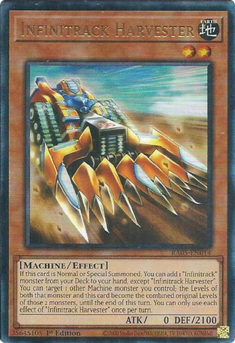 Infinitrack Harvester (Ultimate Rare) [RA05-EN014] Ultimate Rare