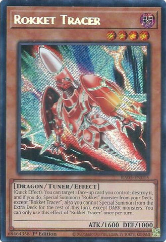 Rokket Tracer (Secret Rare) [RA05-EN015] Secret Rare