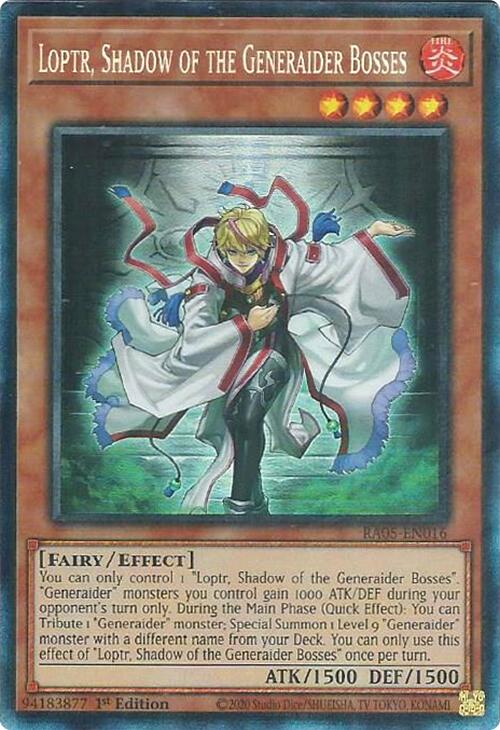Loptr, Shadow of the Generaider Bosses (Collector's Rare) [RA05-EN016] Collector's Rare
