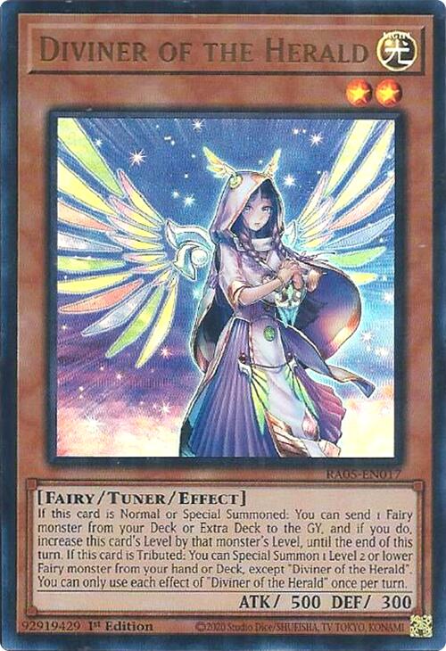 Diviner of the Herald (Ultra Rare) [RA05-EN017] Ultra Rare