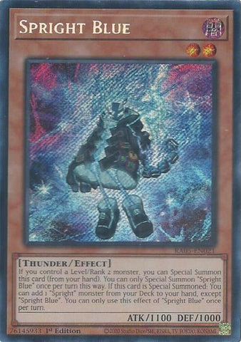 Spright Blue (Secret Rare) [RA05-EN021] Secret Rare