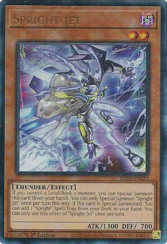 Spright Jet (Ultimate Rare) [RA05-EN022] Ultimate Rare