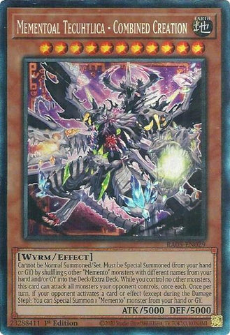 Mementoal Tecuhtlica - Combined Creation (Collector's Rare) [RA05-EN029] Collector's Rare