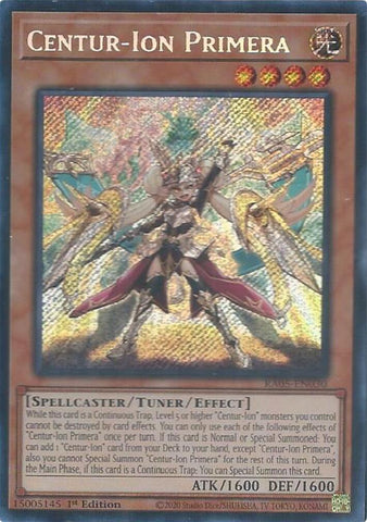 Centur-Ion Primera (Secret Rare) [RA05-EN030] Secret Rare
