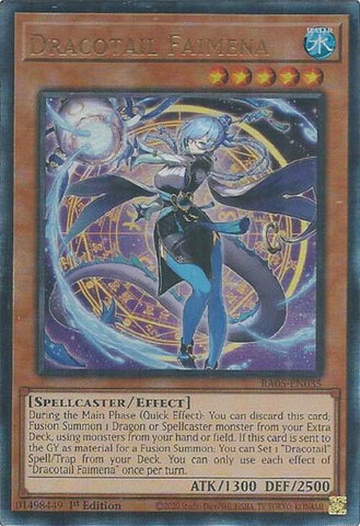 Dracotail Faimena (Ultimate Rare) [RA05-EN035] Ultimate Rare