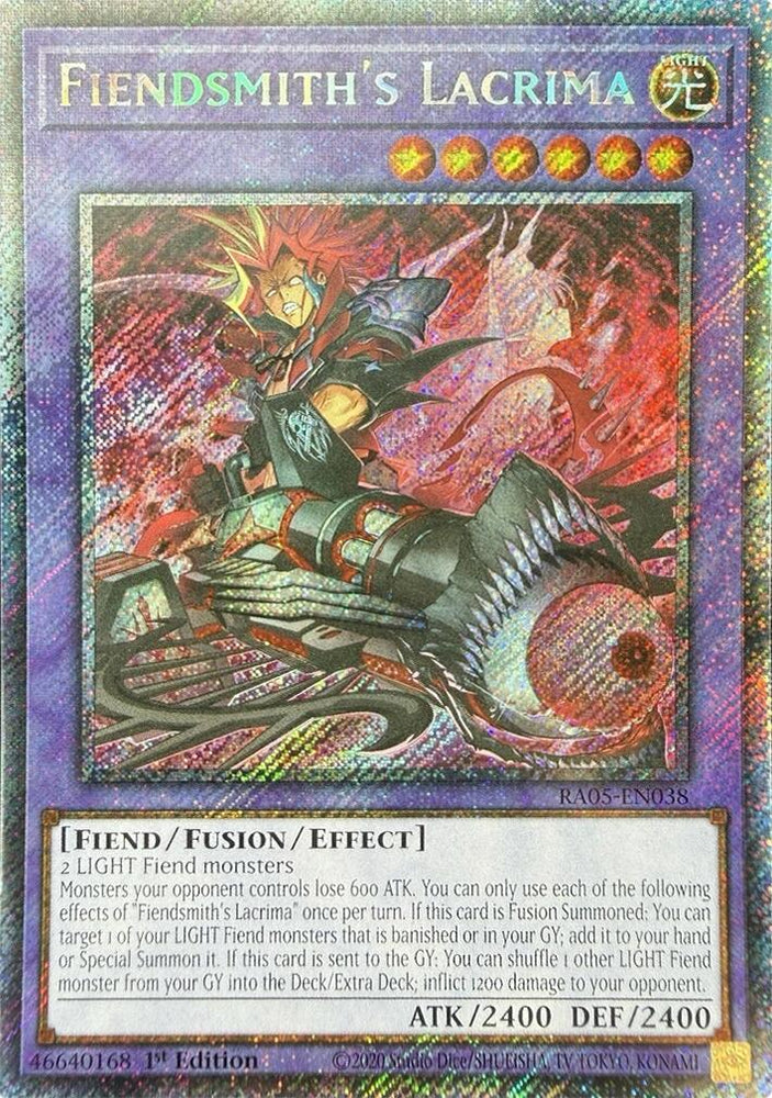 Fiendsmith's Lacrima (Platinum Secret Rare) [RA05-EN038] Platinum Secret Rare