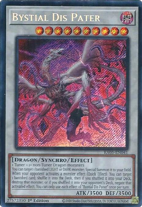 Bystial Dis Pater (Secret Rare) [RA05-EN041] Secret Rare