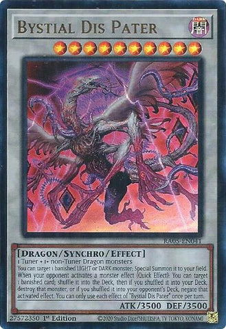 Bystial Dis Pater (Ultra Rare) [RA05-EN041] Ultra Rare