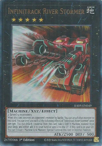 Infinitrack River Stormer (Ultimate Rare) [RA05-EN049] Ultimate Rare