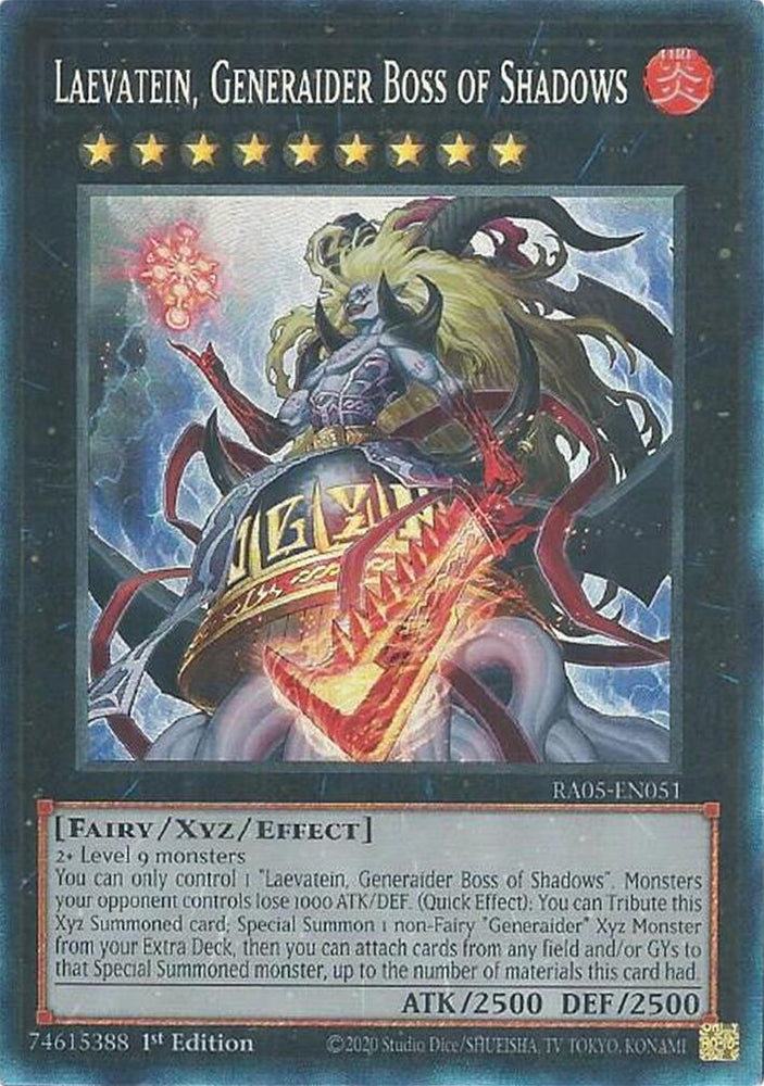 Laevatein, Generaider Boss of Shadows (Collector's Rare) [RA05-EN051] Collector's Rare