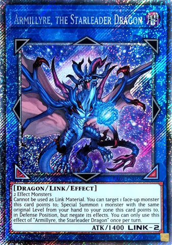 Armillyre, the Starleader Dragon (Platinum Secret Rare) [RA05-EN055] Platinum Secret Rare