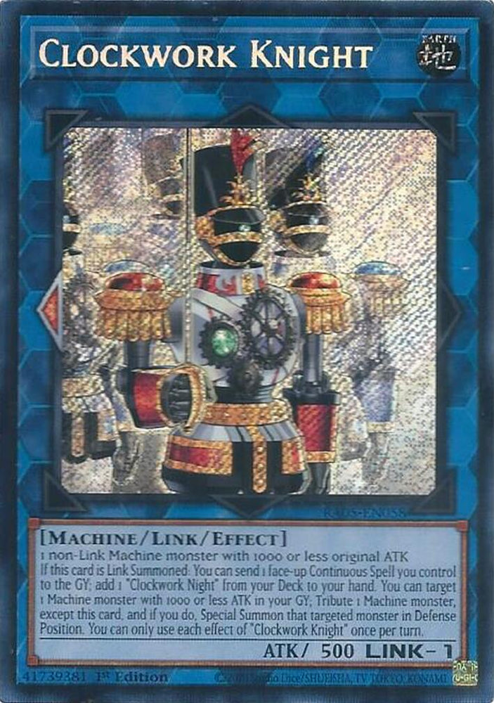 Clockwork Knight (Secret Rare) [RA05-EN058] Secret Rare