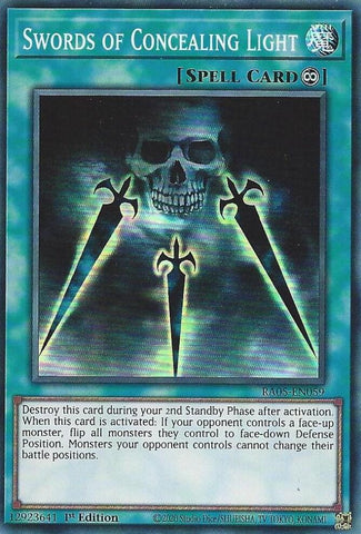 Swords of Concealing Light [RA05-EN059] Super Rare