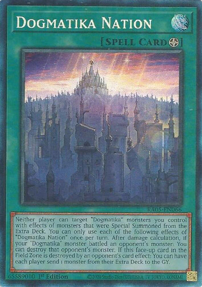 Dogmatika Nation (Collector's Rare) [RA05-EN066] Collector's Rare
