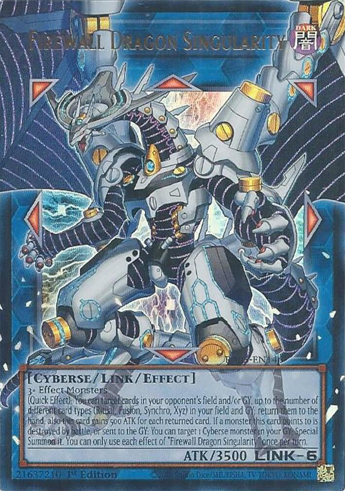 Firewall Dragon Singularity [RA05-EN146] Ultra Rare