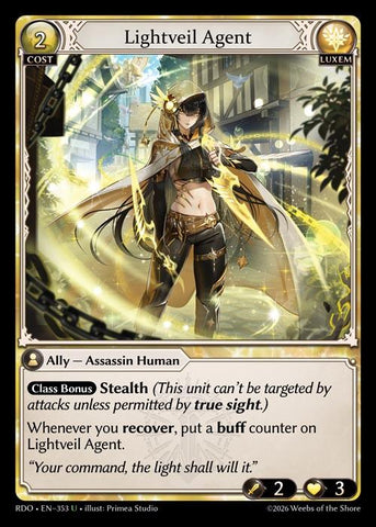 Lightveil Agent (353) [Radiant Origins]