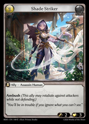 Shade Striker (140) [Radiant Origins]