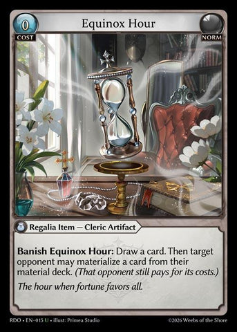 Equinox Hour (Curio Foil) (15) [Radiant Origins]