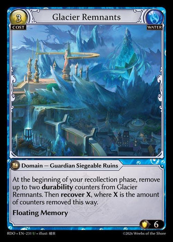 Glacier Remnants (Curio Foil) (231) [Radiant Origins]