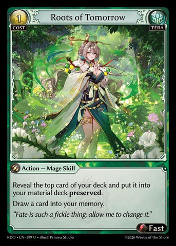 Roots of Tomorrow (Curio Foil) (389) [Radiant Origins]