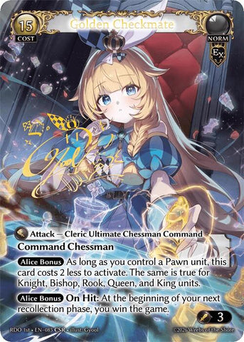 Golden Checkmate (CSR) (85) [Radiant Origins]