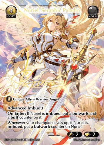 Nuriel, Seraphic Paladin (CSR) (107) [Radiant Origins]
