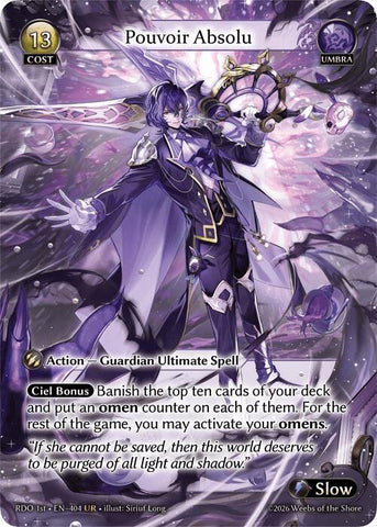 Pouvoir Absolu (404) [Radiant Origins]