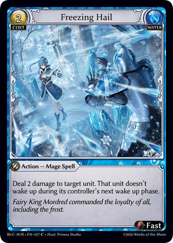 Freezing Hail (27) [Mordred Re: Collection, Aurelian Regent]