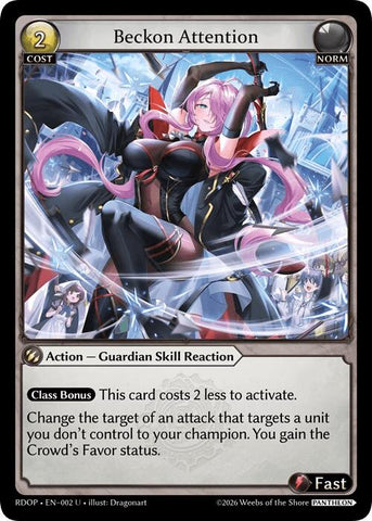 Beckon Attention (2) [Radiant Origins: Pantheon]
