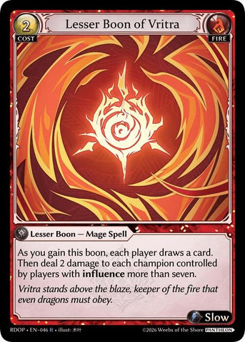 Lesser Boon of Vritra (46) [Radiant Origins: Pantheon]