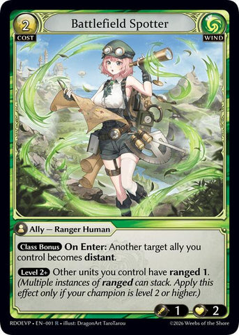 Battlefield Spotter (001) [Radiant Origins Event Pack]