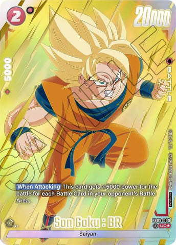 Son Goku : BR (FB09-009) (Limited Pack 26-27 WAVE1) [Fusion World Tournament Cards]