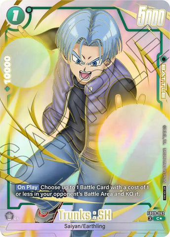 Trunks : SH (Limited Pack 26-27 WAVE1) [Fusion World Tournament Cards]