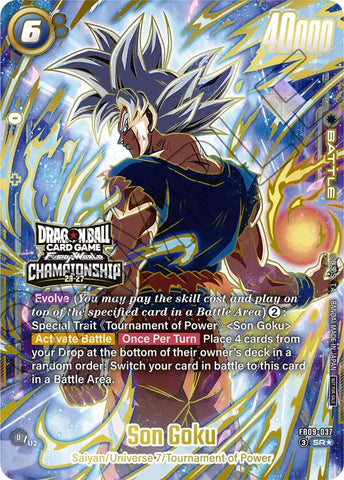 Son Goku (FB09-037) (Championship 26-27) [Fusion World Tournament Cards]
