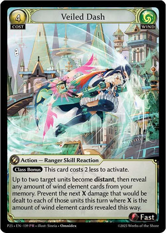 Veiled Dash (139) [Promotional Cards]