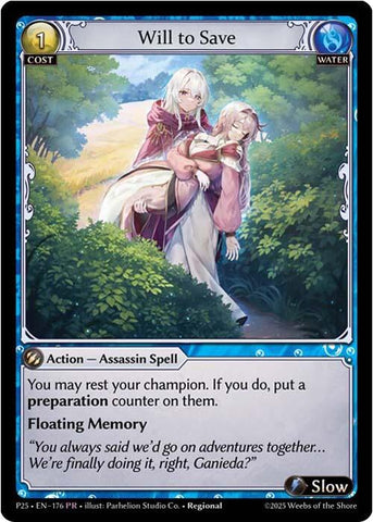 Will to Save (176) [Promotional Cards]