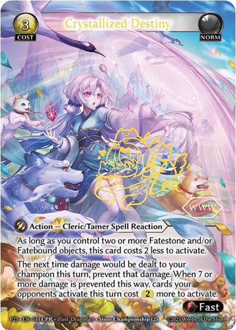 Crystallized Destiny (CPR) (144) [Promotional Cards]