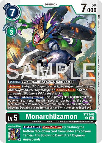Monarchlizamon [ST23-08] [Starter Deck: Beatbreak]