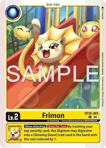 Frimon [BT25-003] [Dual Revolution]
