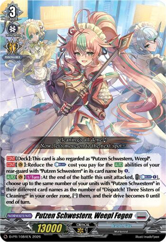 Putzen Schwestern, Weepl Feygen (D-PR/1084EN) [D Promo Cards]