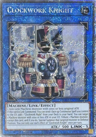 Clockwork Knight (Starlight Rare) [RA05-EN058] Starlight Rare