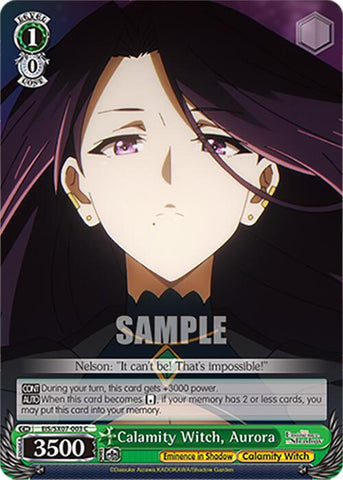 Calamity Witch, Aurora (EIS/SX07-003) [The Eminence in Shadow]