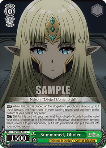 Summoned, Olivier (EIS/SX07-009) [The Eminence in Shadow]