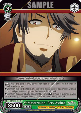 Mastermind, Perv Asshat (EIS/SX07-016) [The Eminence in Shadow]