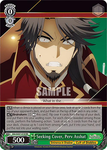 Seeking Cover, Perv Asshat (EIS/SX07-018) [The Eminence in Shadow]