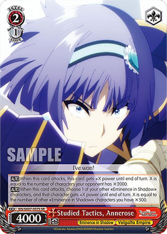 Studied Tactics, Annerose (EIS/SX07-037S) [The Eminence in Shadow]