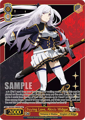 Buying Love, Alexia Midgar (EIS/SX07-040SSP) [The Eminence in Shadow]